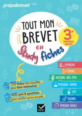 Tout mon brevet 2024 en studyfiches - 3e : fiches visuelles & quiz pour réviser son brevet facilement