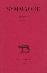 Lettres, tome 4, livres 9-10