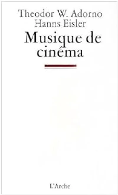 Musique de cinéma. Essai.