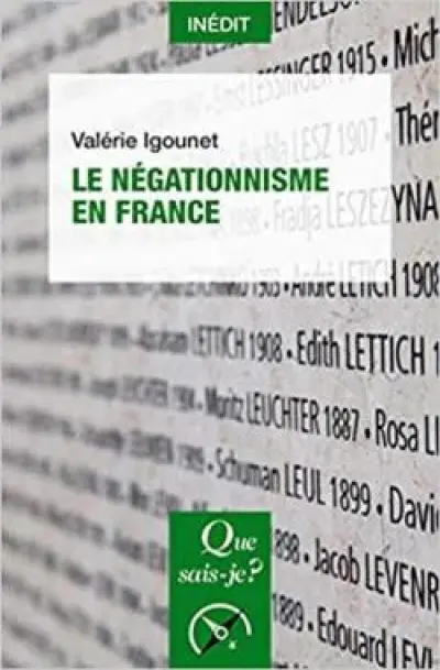 Histoire du négationnisme en France