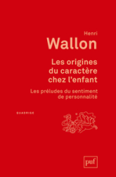 Les Origines du caractère chez l'enfant