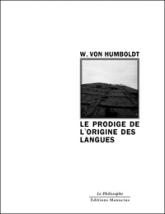 LE PRODIGE DE L'ORIGINE DES LANGUES