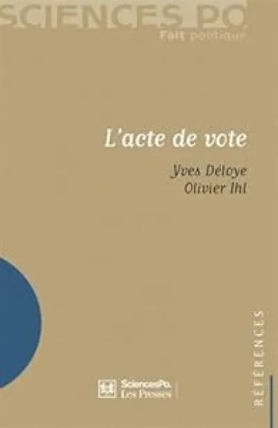 L'acte de vote